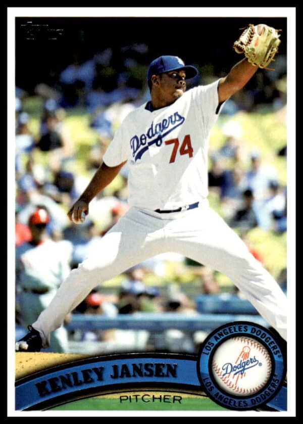 2011 Topps Kenley Jansen #388 (Front)