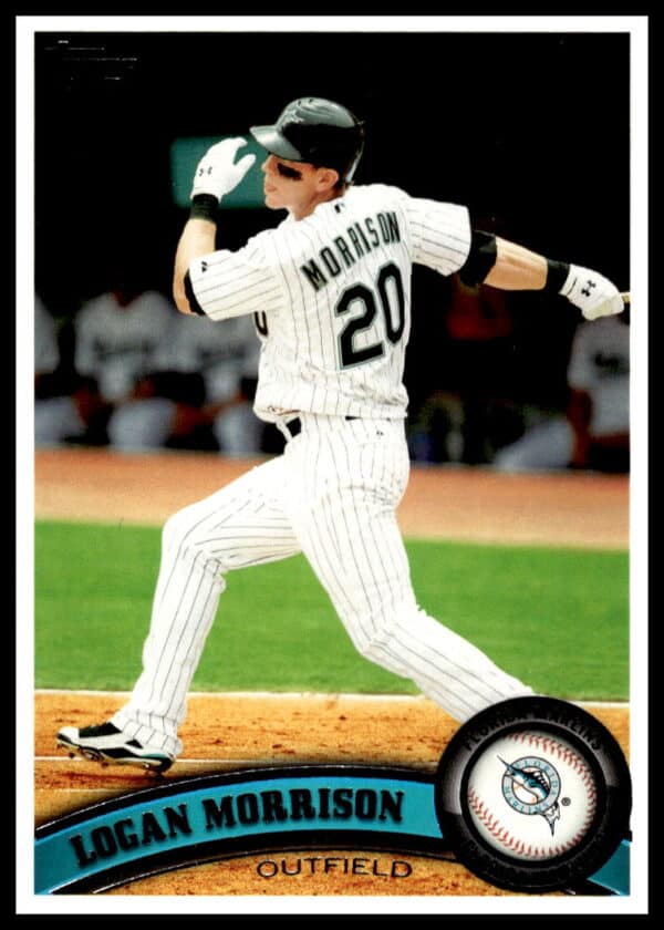 2011 Topps Logan Morrison #455 (Front)