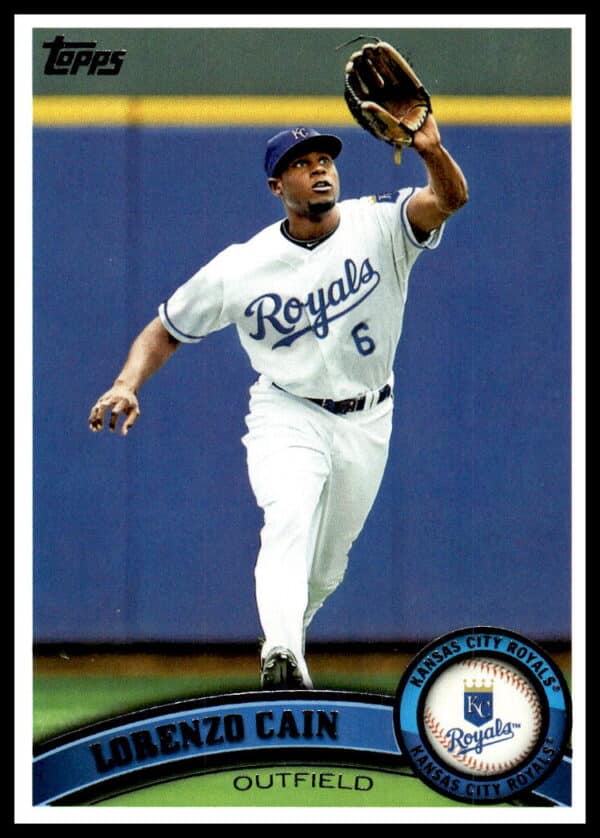 2011 Topps Lorenzo Cain #533 (Front)