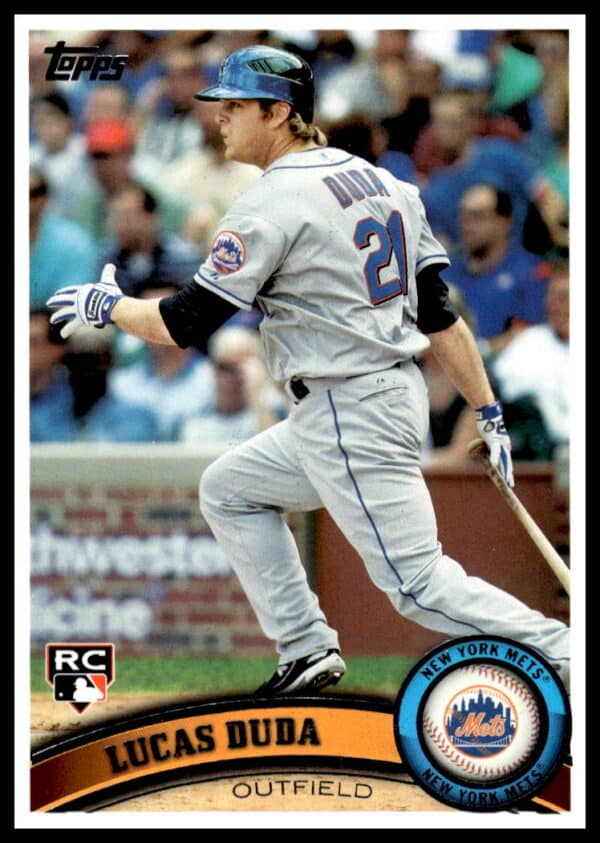 2011 Topps Lucas Duda #129 (Front)