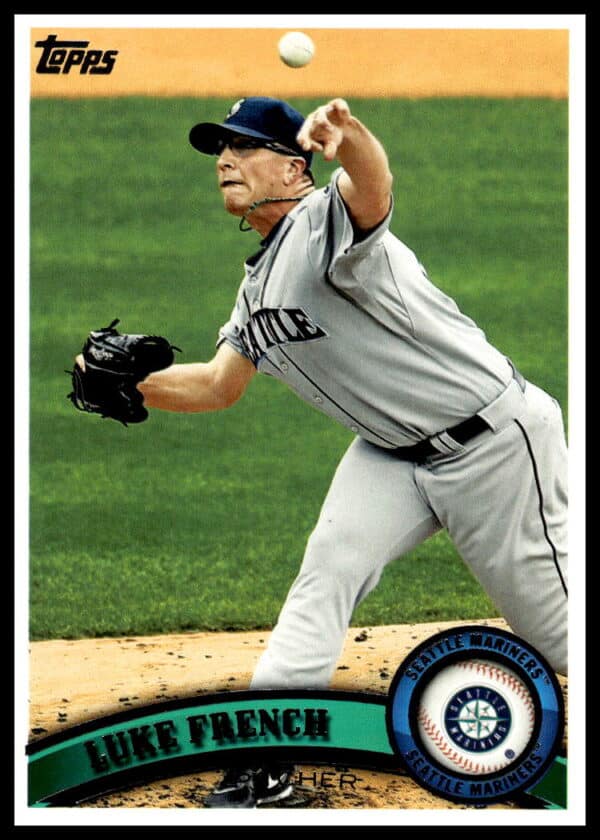 2011 Topps Luke French #624 (Front)