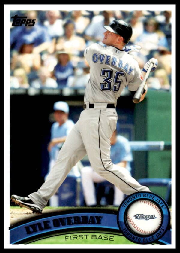 2011 Topps Lyle Overbay #172 (Front)