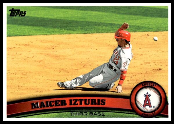 2011 Topps Maicer Izturis #529 (Front)