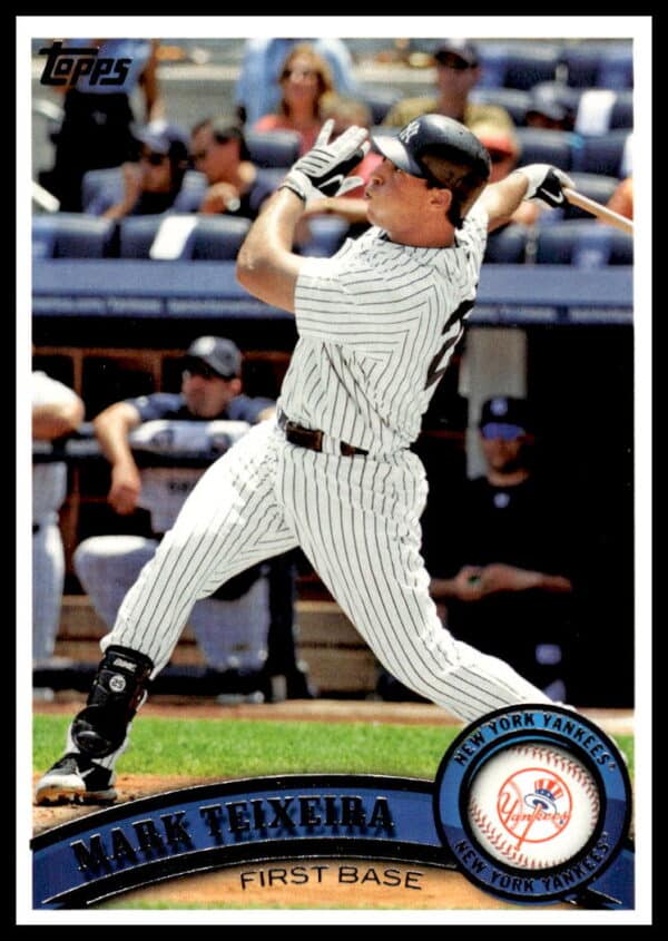 2011 Topps Mark Teixeira #450 (Front)