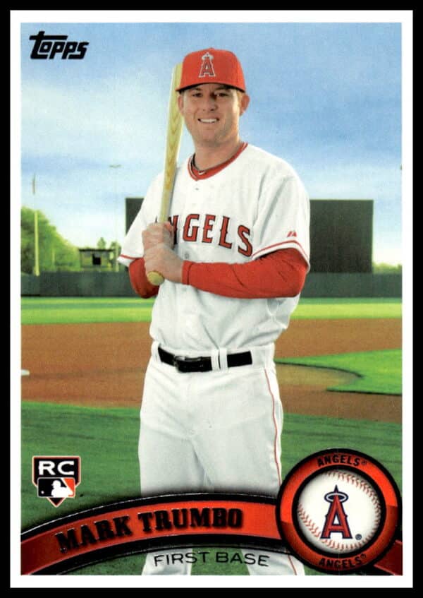 2011 Topps Mark Trumbo #57 (Front)