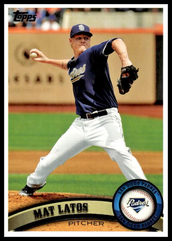 2011 Topps Mat Latos #120 (Front)