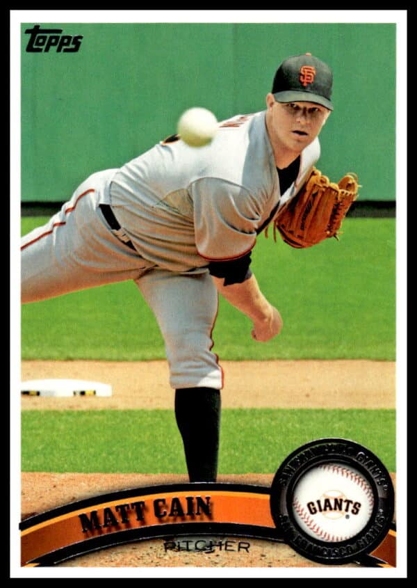 2011 Topps Matt Cain #570 (Front)