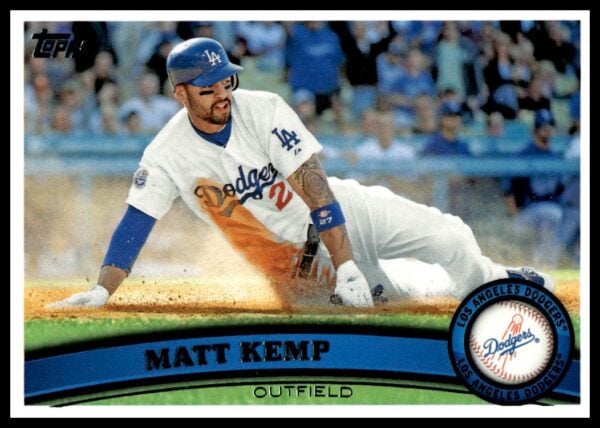 2011 Topps Matt Kemp #375 (Front)