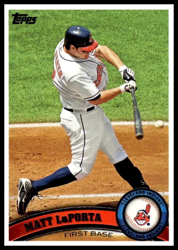 2011 Topps Matt LaPorta #476 (Front)