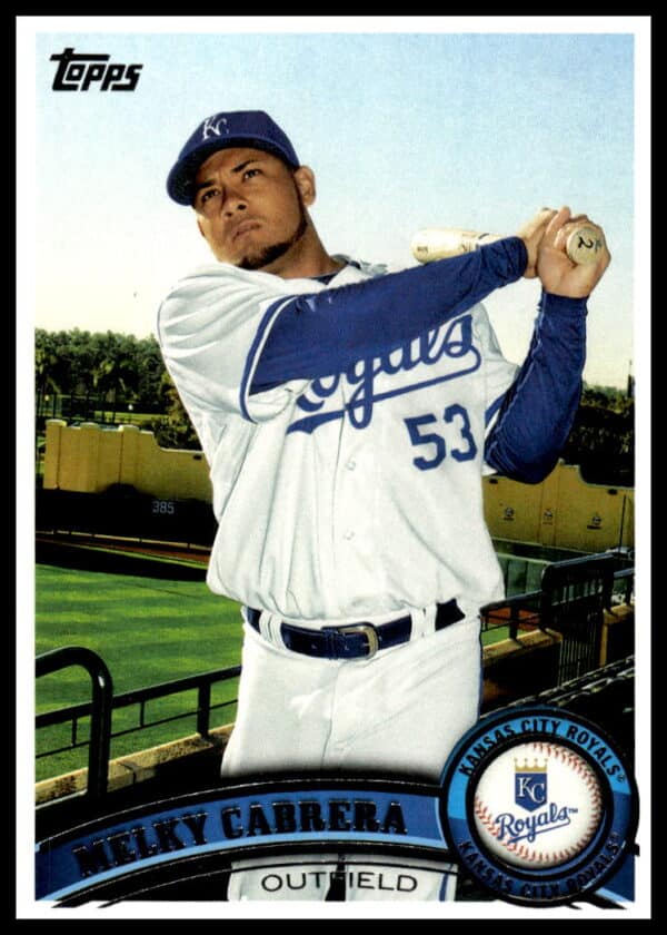 2011 Topps Melky Cabrera #332 (Front)