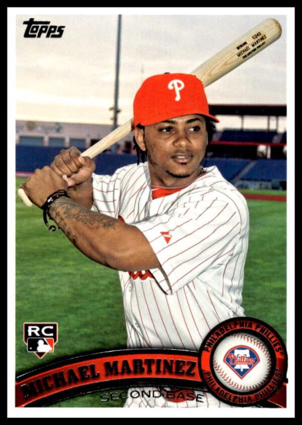 2011 Topps Michael Martinez #524 (Front)