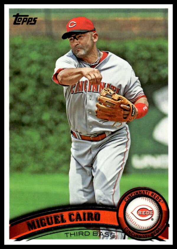 2011 Topps Miguel Cairo #417 (Front)