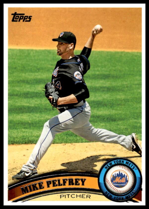 2011 Topps Mike Pelfrey #542 (Front)