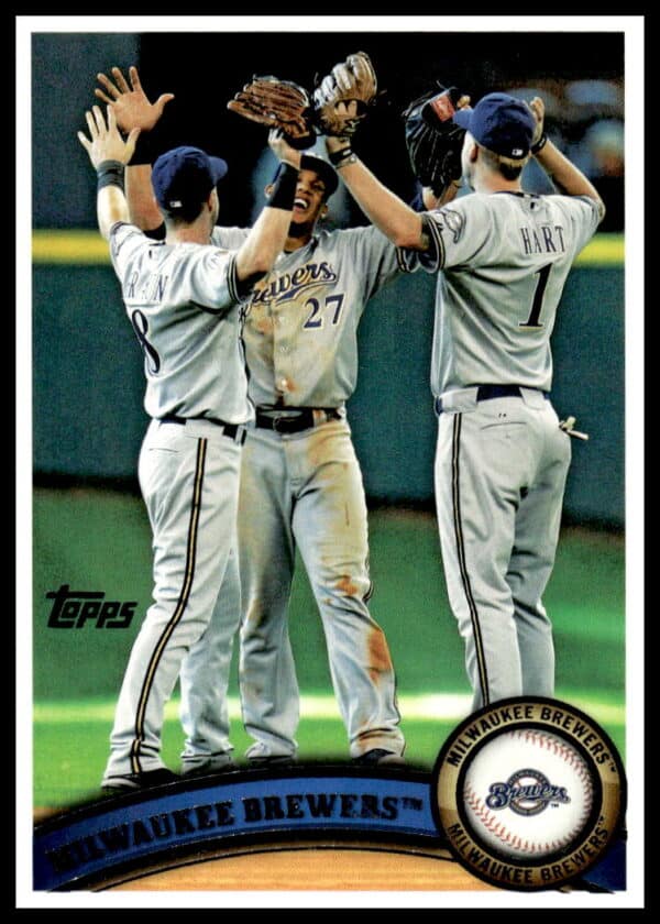 2011 Topps Milwaukee Brewers #187 (Front)