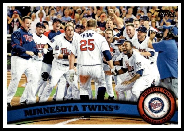 2011 Topps Minnesota Twins #614 (Front)