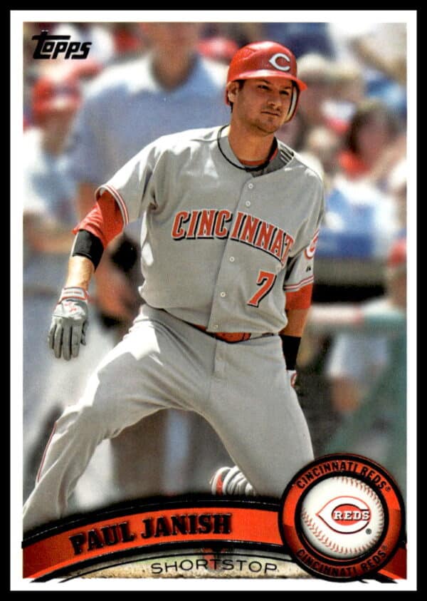 2011 Topps Paul Janish #358 (Front)