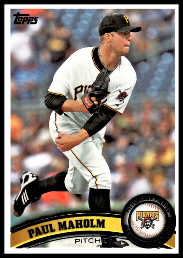 2011 Topps Paul Maholm #180 (Front)