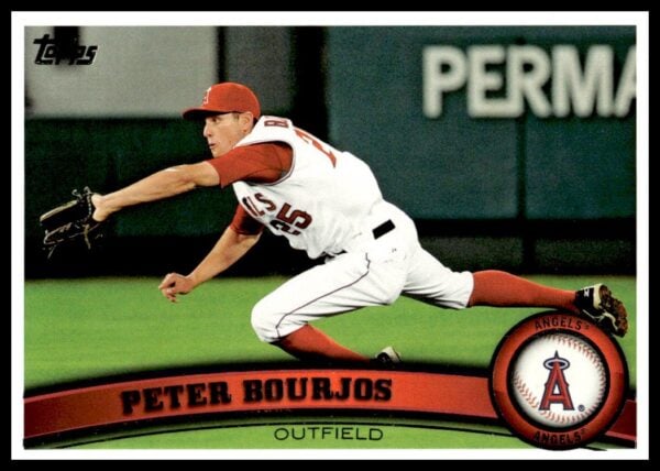 2011 Topps Peter Bourjos #185 (Front)