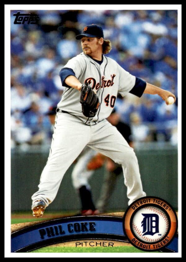 2011 Topps Phil Coke #391 (Front)