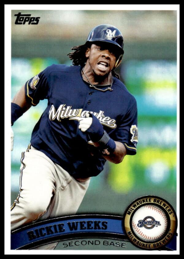 2011 Topps Rickie Weeks #266 (Front)