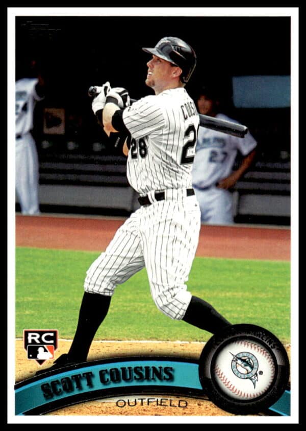 2011 Topps Scott Cousins #287 (Front)