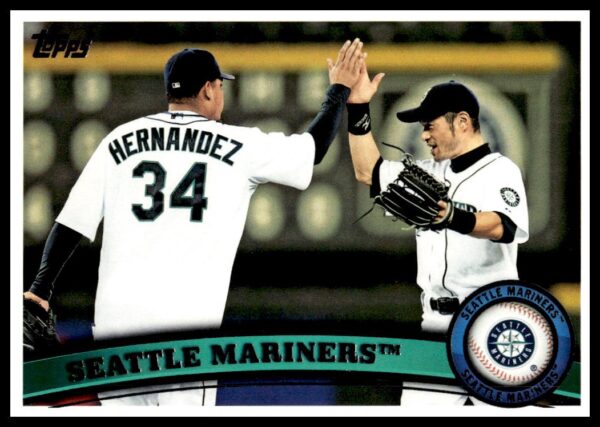 2011 Topps Seattle Mariners #589 (Front)