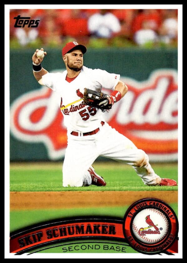 2011 Topps Skip Schumaker #429 (Front)