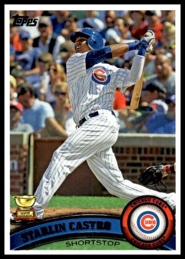 2011 Topps Starlin Castro #655 (Front)