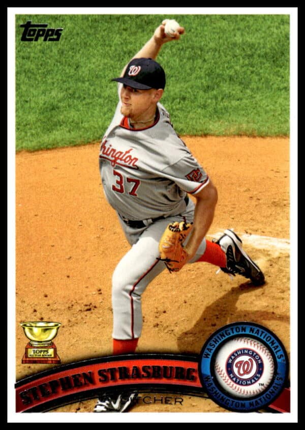 2011 Topps Stephen Strasburg #183 (Front)