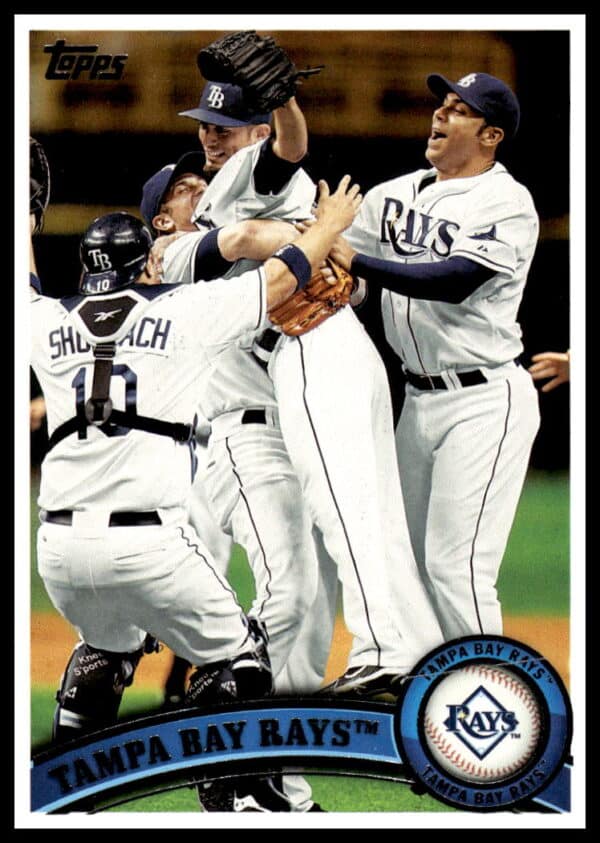 2011 Topps Tampa Bay Rays #52 (Front)