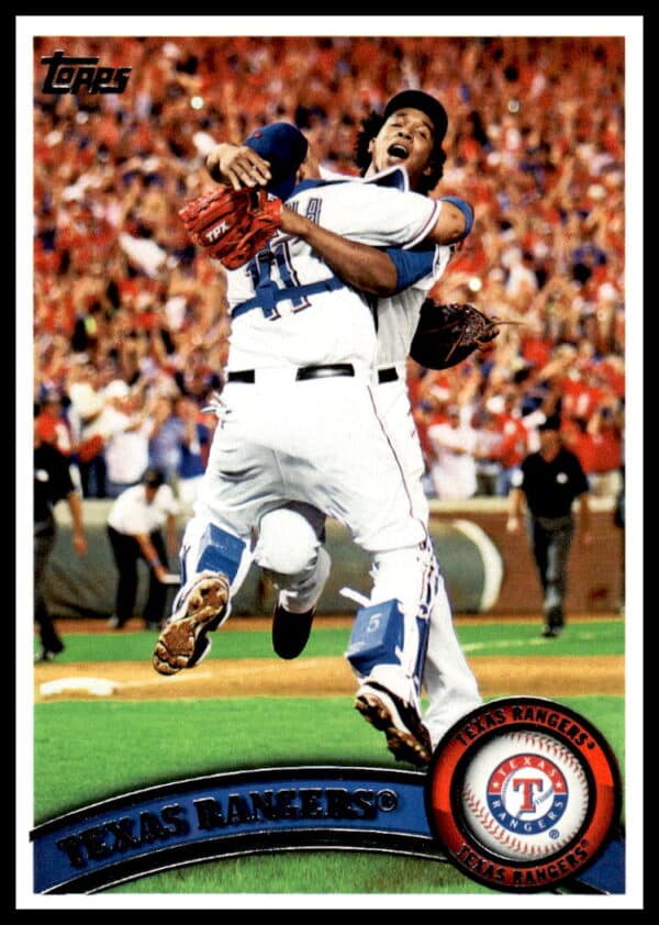 2011 Topps Texas Rangers #543 (Front)