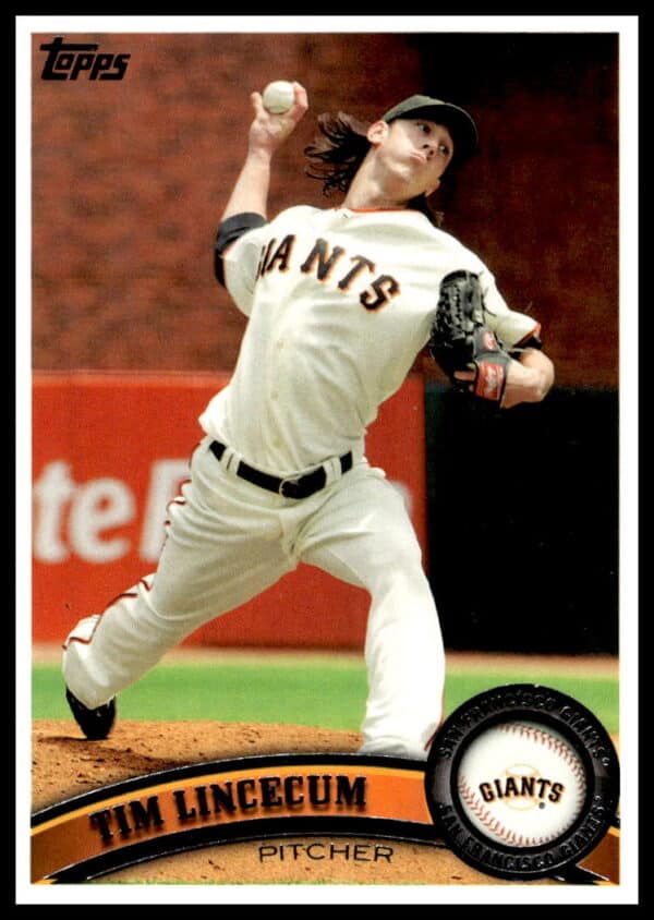 2011 Topps Tim Lincecum #590 (Front)