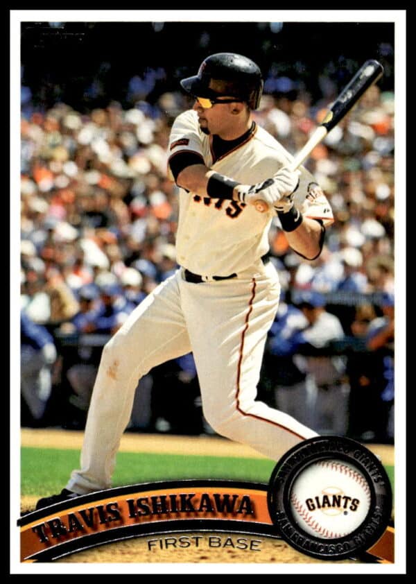 2011 Topps Travis Ishikawa #599 (Front)