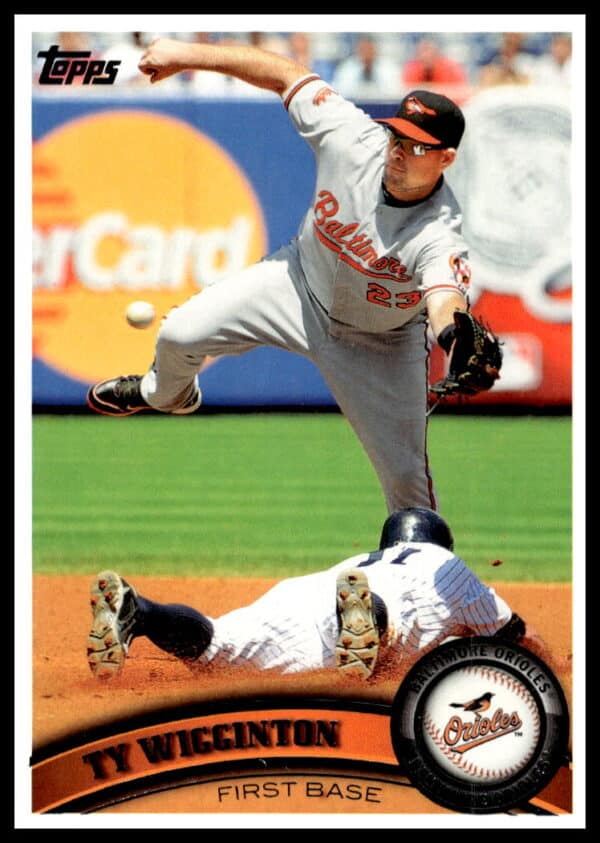 2011 Topps Ty Wigginton #205 (Front)