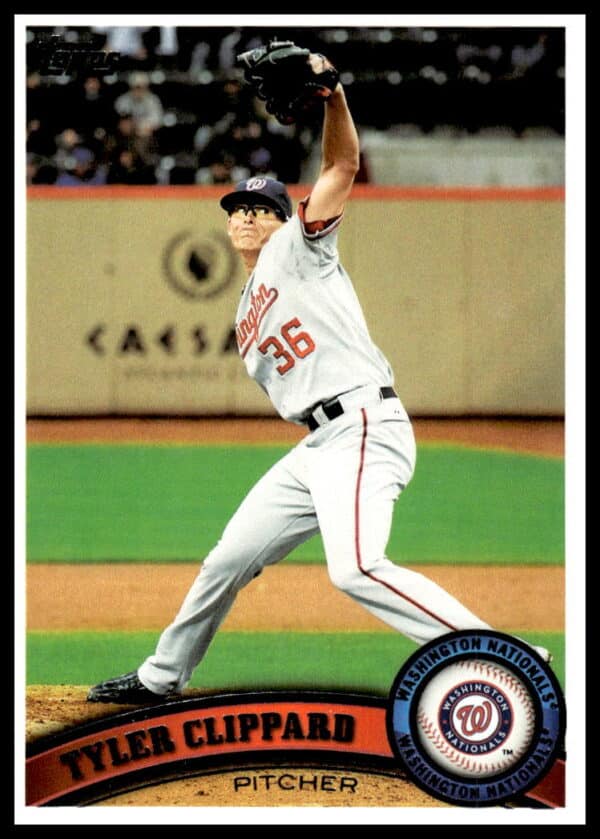 2011 Topps Tyler Clippard #74 (Front)