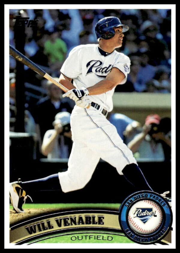 2011 Topps Will Venable #463 (Front)