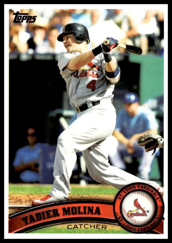 2011 Topps Yadier Molina #90 (Front)