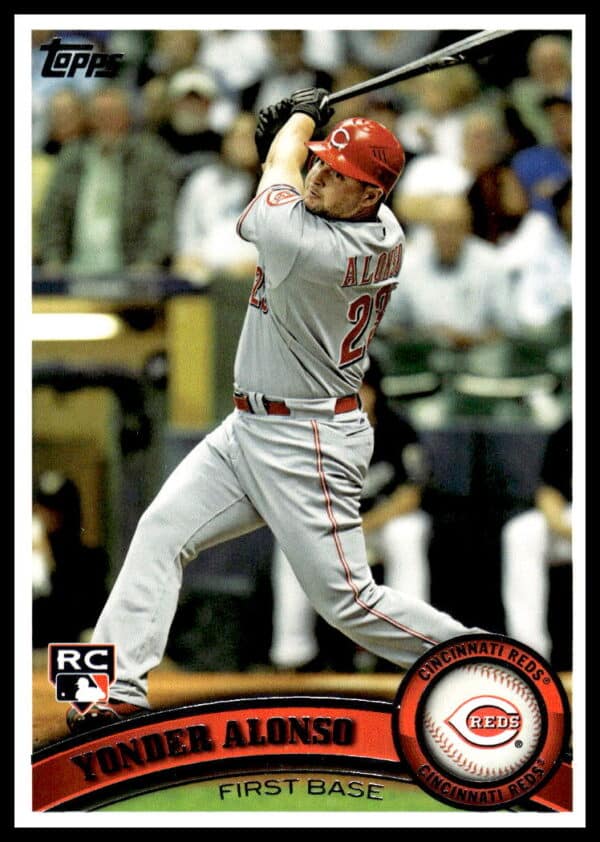 2011 Topps Yonder Alonso #317 (Front)