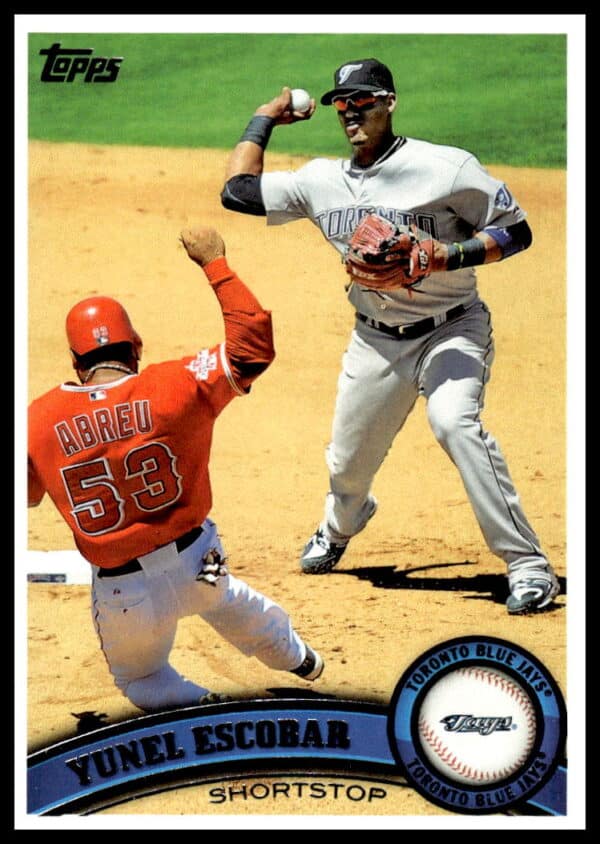 2011 Topps Yunel Escobar #217 (Front)