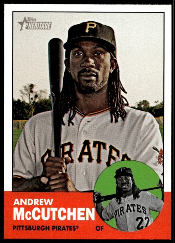 2012 Topps Heritage Andrew McCutchen #87 (Front)