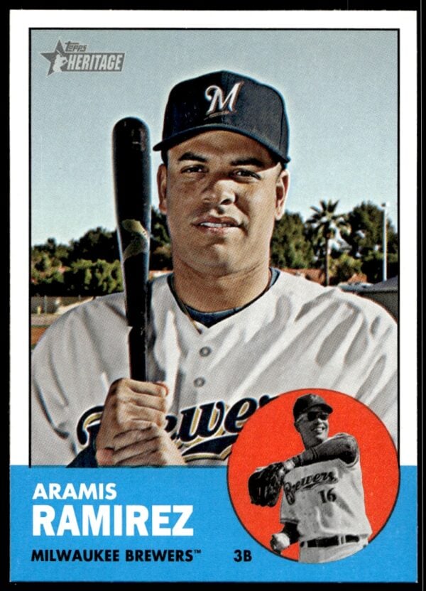 2012 Topps Heritage Aramis Ramirez #252 (Front)