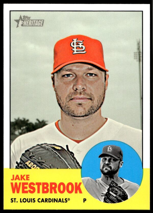 2012 Topps Heritage High Number Jake Westbrook #H649 (Front)