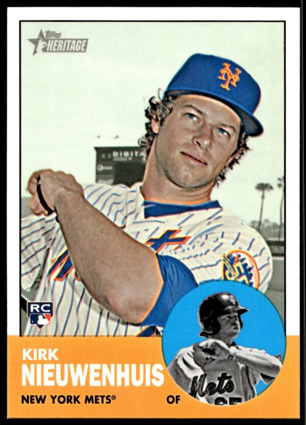 2012 Topps Heritage High Number Kirk Nieuwenhuis #H646 (Front)