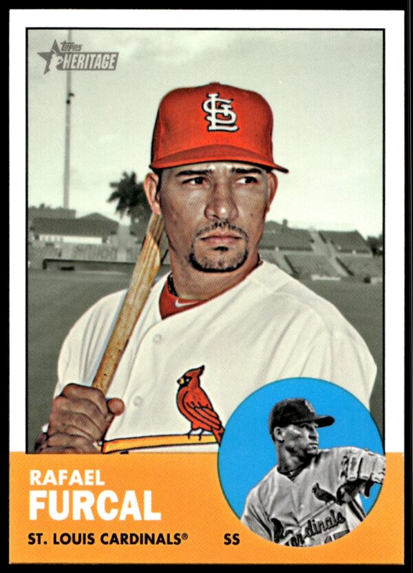 2012 Topps Heritage High Number Rafael Furcal #H661 (Front)