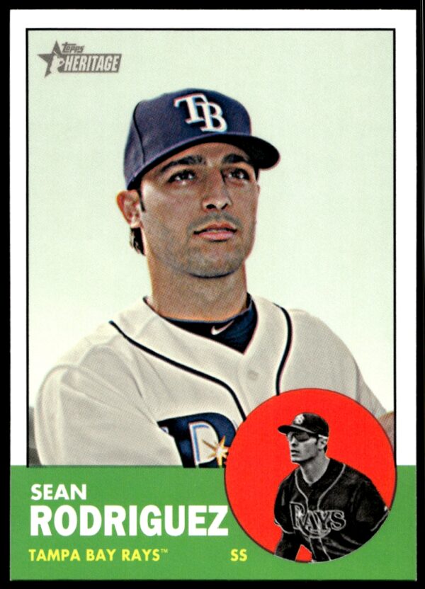 2012 Topps Heritage High Number Sean Rodriguez #H665 (Front)