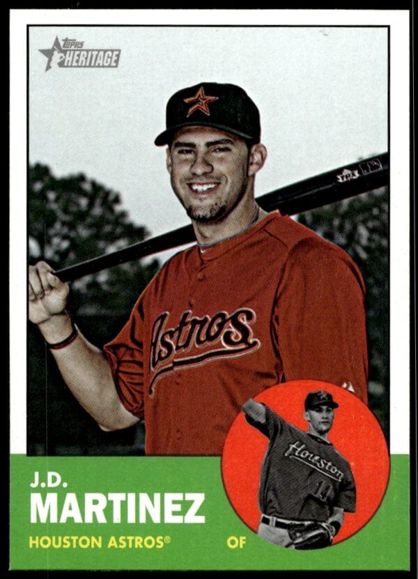 2012 Topps Heritage J.D. Martinez #262 (Front)