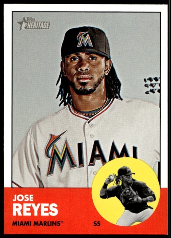 2012 Topps Heritage Jose Reyes #174 (Front)