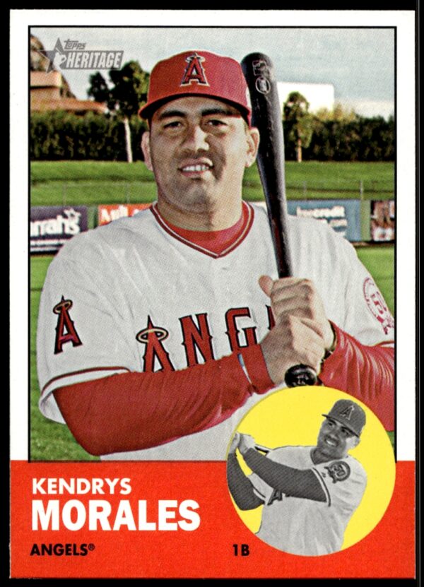 2012 Topps Heritage Kendrys Morales #79 (Front)