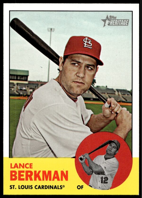 2012 Topps Heritage Lance Berkman #83 (Front)