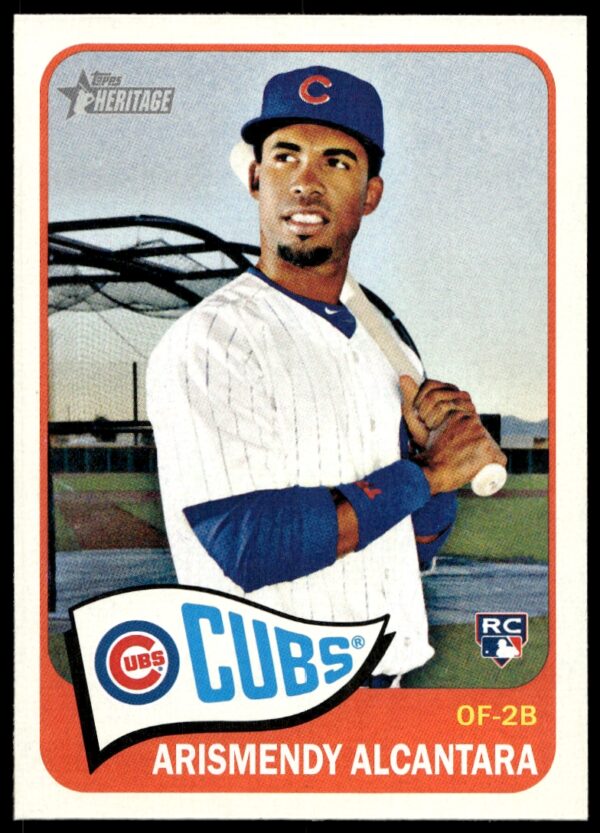 2014 Topps Heritage High Card Arismendy Alcantara #H563 (Front)